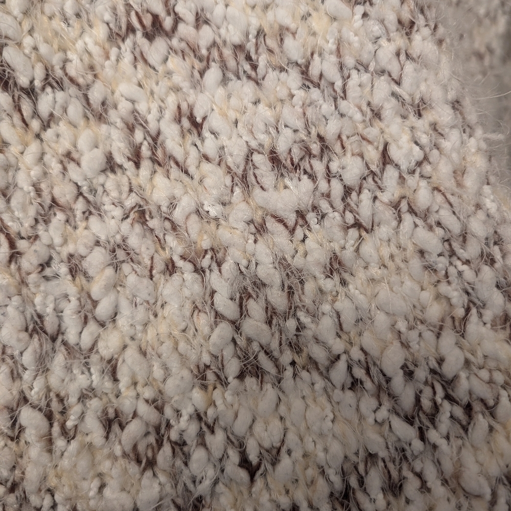 Buffalo David Bitton Chunky Soft Knit Pullover Sweater, Cream/Gray, Size… - Picture 3 of 3